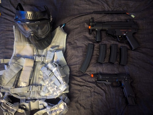 Airsoft lot cyma mp5k kwa - -,