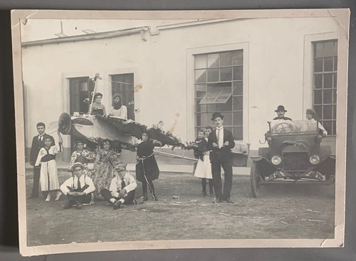 Photo ancienne sur carton - sur,