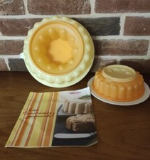 TUPPERWARE ensemble 1 moule gourmet + 1 grand moule couronne 23cm charlotte