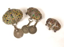 3 boules Tagmout collier