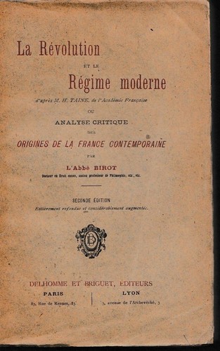 Birot revolution et - la,