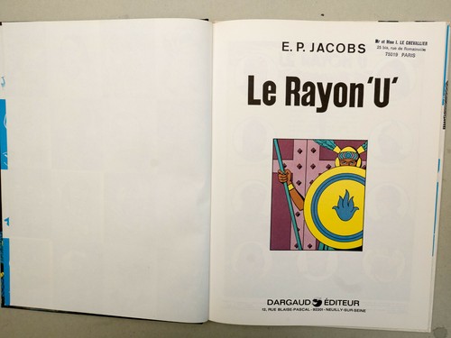 Jacobs rayon édition - rayon, 'u'
