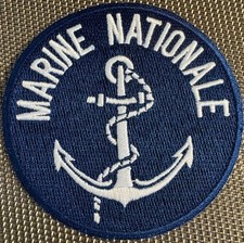 ECUSSON PATCH MARINE NATIONALE