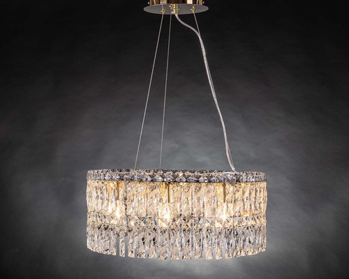 Lustre classique cristal à - lustre,