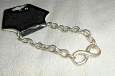 Silver colored bracelet with