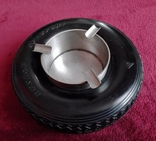 Ancien Cendrier de Table Publicitaire Pneus DUNLOP SP-SPORT Années 60
