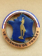insigne, broche médaille de ski ESF le Chamois de Bronze, modèle 1945... AUGIS