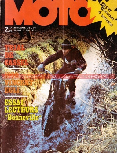 Moto journal 103 triumph 650 - 103,