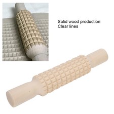 Rolling Stick Modeling Roller Pottery Tools Solid Wood Sculpture Kit Polished