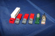 N 6 CAMIONS POUR DECOR TRAIN ELECTRIQUE BACHMANN