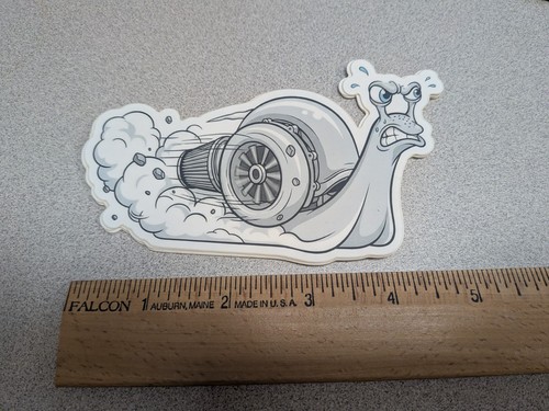 Turbo snail sticker for truck