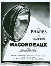 Publicité ancienne automobile
