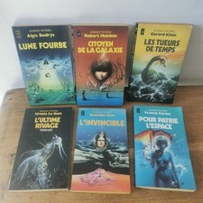 Lot Livres Sciences Fiction Vintage