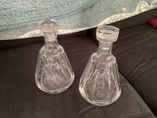 Paire de Carafes en cristal de Baccarat modèle Talleyrand