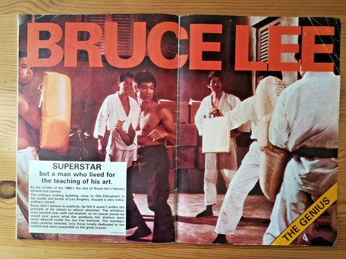 Bruce lee magazine dragon - lee,