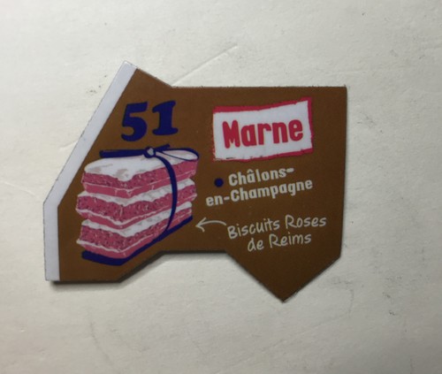 Magnet gaulois carte - le, de