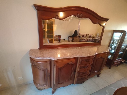 Salle manger merisier massif - salle,