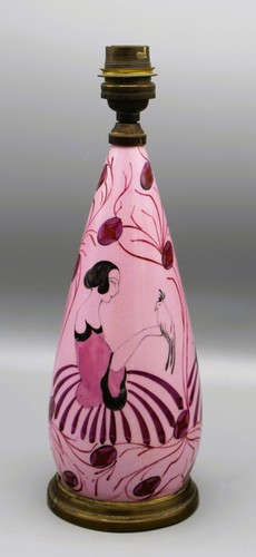 Ancien pied lampe en - lampe,