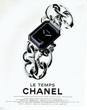  publicité Advertising 0522 1997   montre le temps Chanel