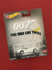 Voiture Miniature HOT WHEELS Premium MATTEL 007 Toyota 2000GT Roadster Neuf