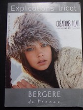 § catalogue BERGERE DE FRANCE explications tricot 2010 / 2011