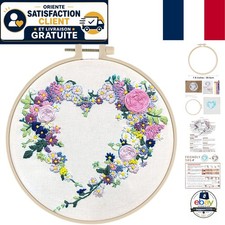 Kit broderie floral - kit,
