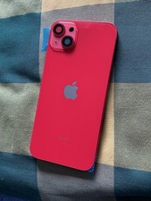 Châssis arrière iPhone 14 Rouge avec vitre arrière