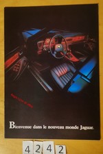 JAGAUR XJ40 SOVEREIGN XJ6 DAIMLER 3.6 DOUBLE 6 V12 Prospectus 8 pages Fr 5/1987