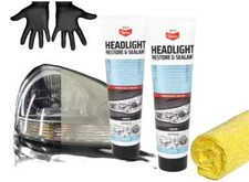 Rénovation Phares Polissage Feux Voiture VALMA® Brillance - Gants Microfibre