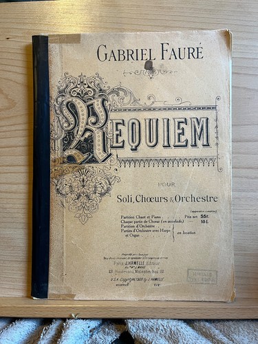Gabriel fauré requiem opus - gabriel,