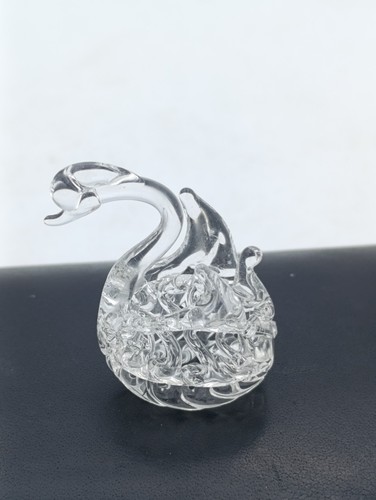 Cygne verre soufflé - en,