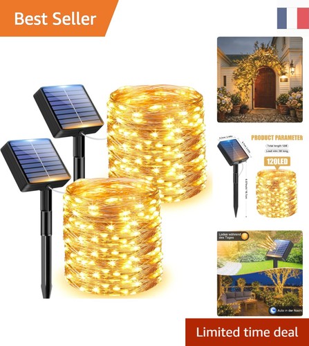 Guirlande lumineuse solaire - guirlande,