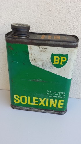 Ancien bidon huile bp - bidon, d'huile