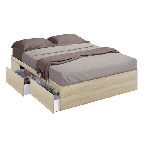 Lit rangement 4 tiroirs - 4,