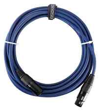 Cable DMX XLR Male Female 3 Poles Effet Lumiere DJ PA Studio Audio Microphone 5M