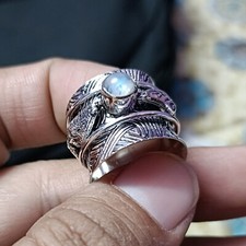 Bague toupie de méditation en