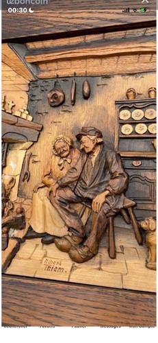 Tableau sculpté albert - ,