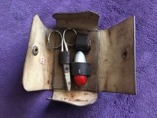 Trousse à couture d'officier 1914 - en cuir -