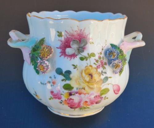Saxe cache pot porcelaine - saxe,, cache-pot