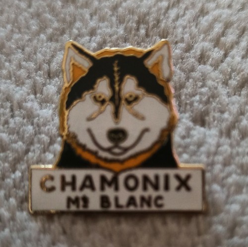 Pins chien husky chamonix - pins,