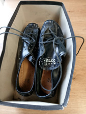 Chaussures de cyclisme vintage LA 3 acier noir taille 36 rétro vélo de route ...