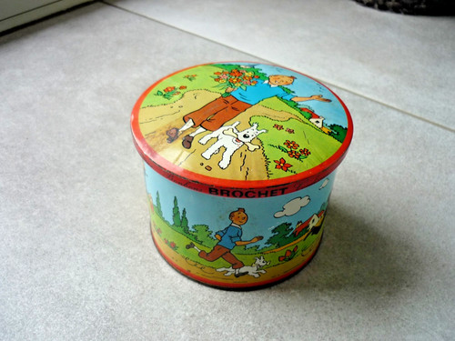 Boite ancienne tintin - , brochet
