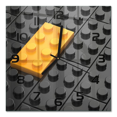 Horloge murale verre - horloge, en