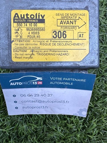 Calculateur air bag boitier - calculateur,