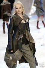 RARE! Manteau Cuir & Peau
