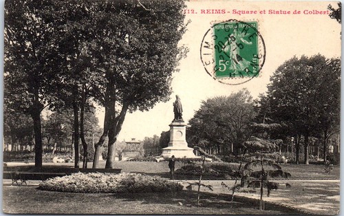 Reims carte postale - 51,