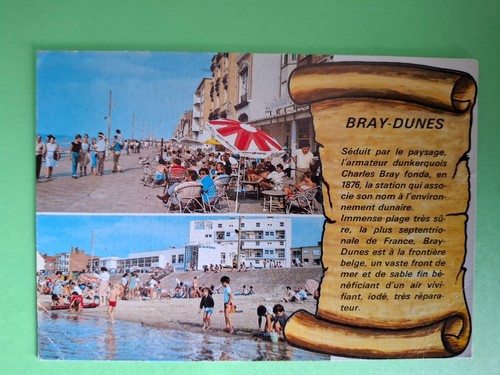 Carte postale 59 bray - carte, de