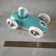 ancienne voiture en BOIS - VILAC - voiture de sport  - 15 cm