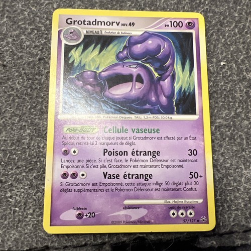 Carte pokemon grotadmorv - pokemon,