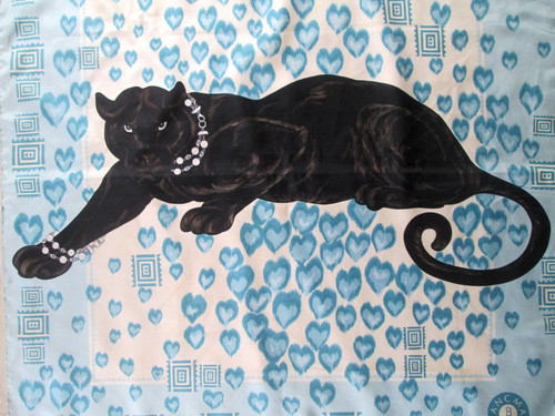 Blanc matt foulard en - -,